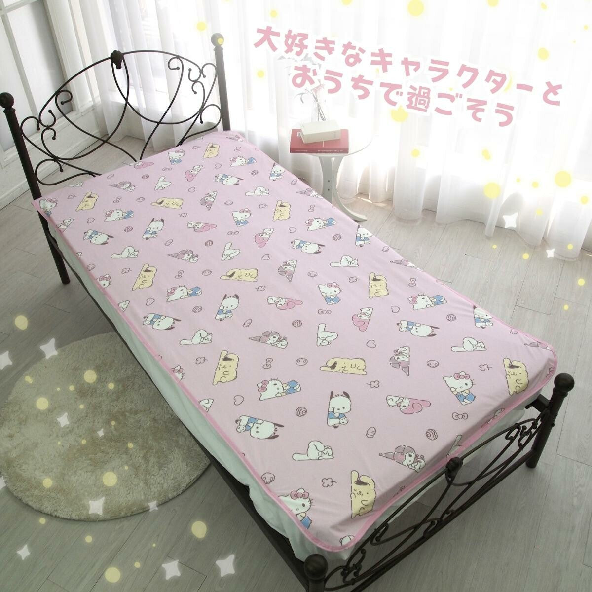 【預訂商品】Sanrio Characters 防水床單｜半單人・單人・雙人 防尿床保護墊