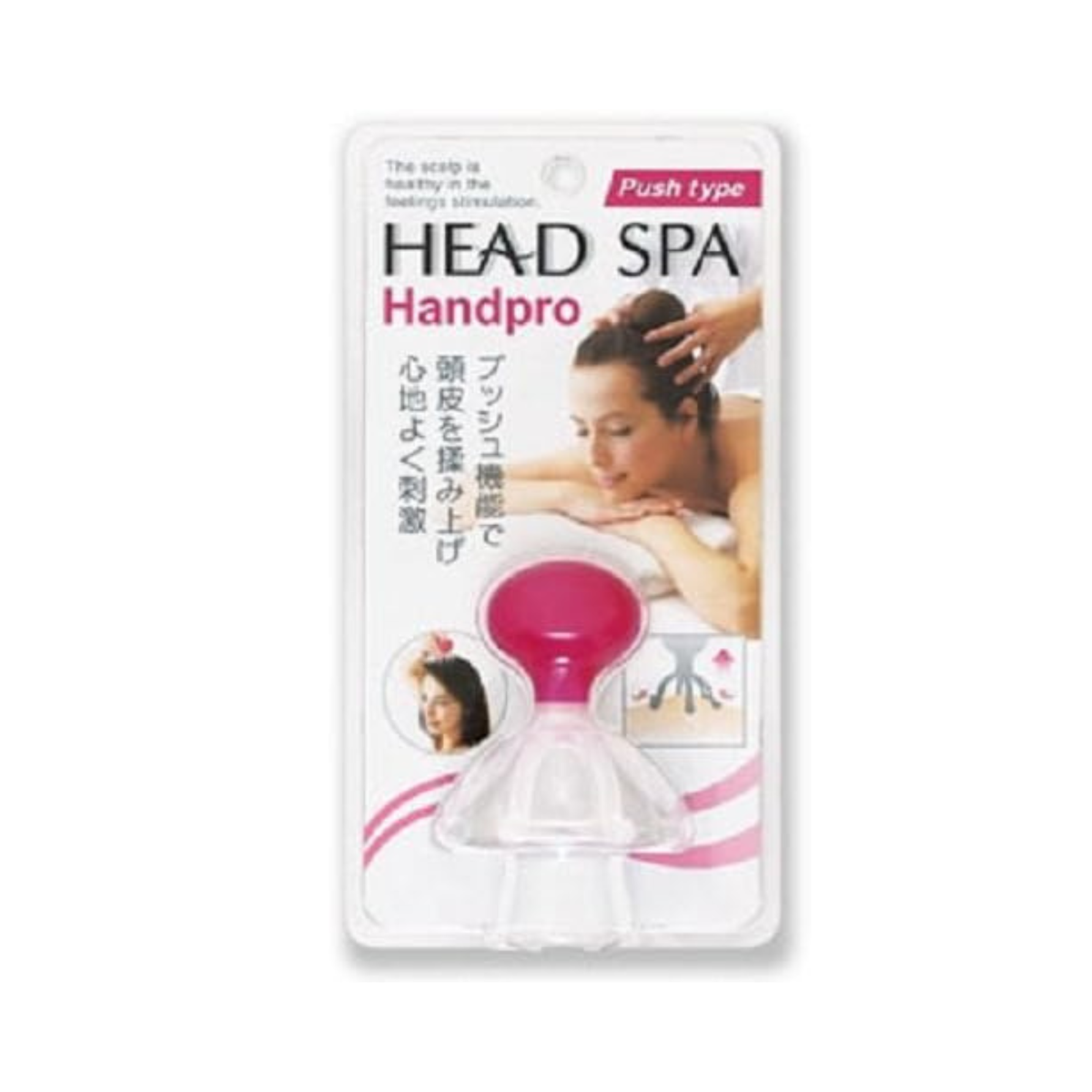 【預訂商品】滿天社 Head Spa Hand Pro 按壓式頭皮按摩器｜Mantensha Head Spa Hand Pro Push Type