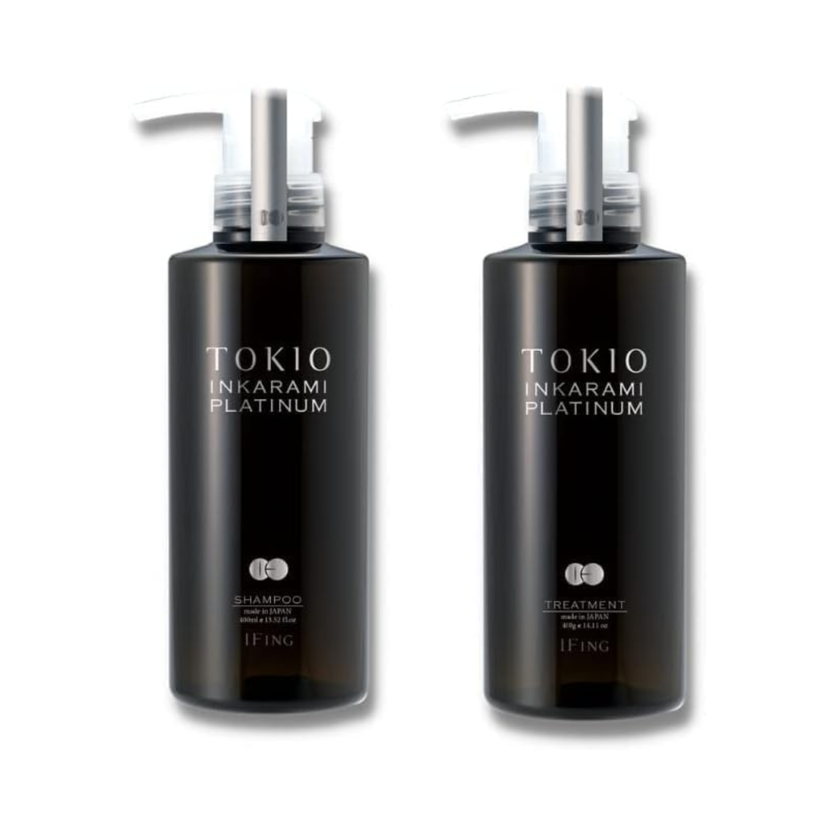 【預訂商品】TOKIO IE INKARAMI Platinum 京喚羽洗護套裝 400ml＋400g｜TOKIO IE INKARAMI Platinum Shampoo & Treatment Set 400ml＋400g