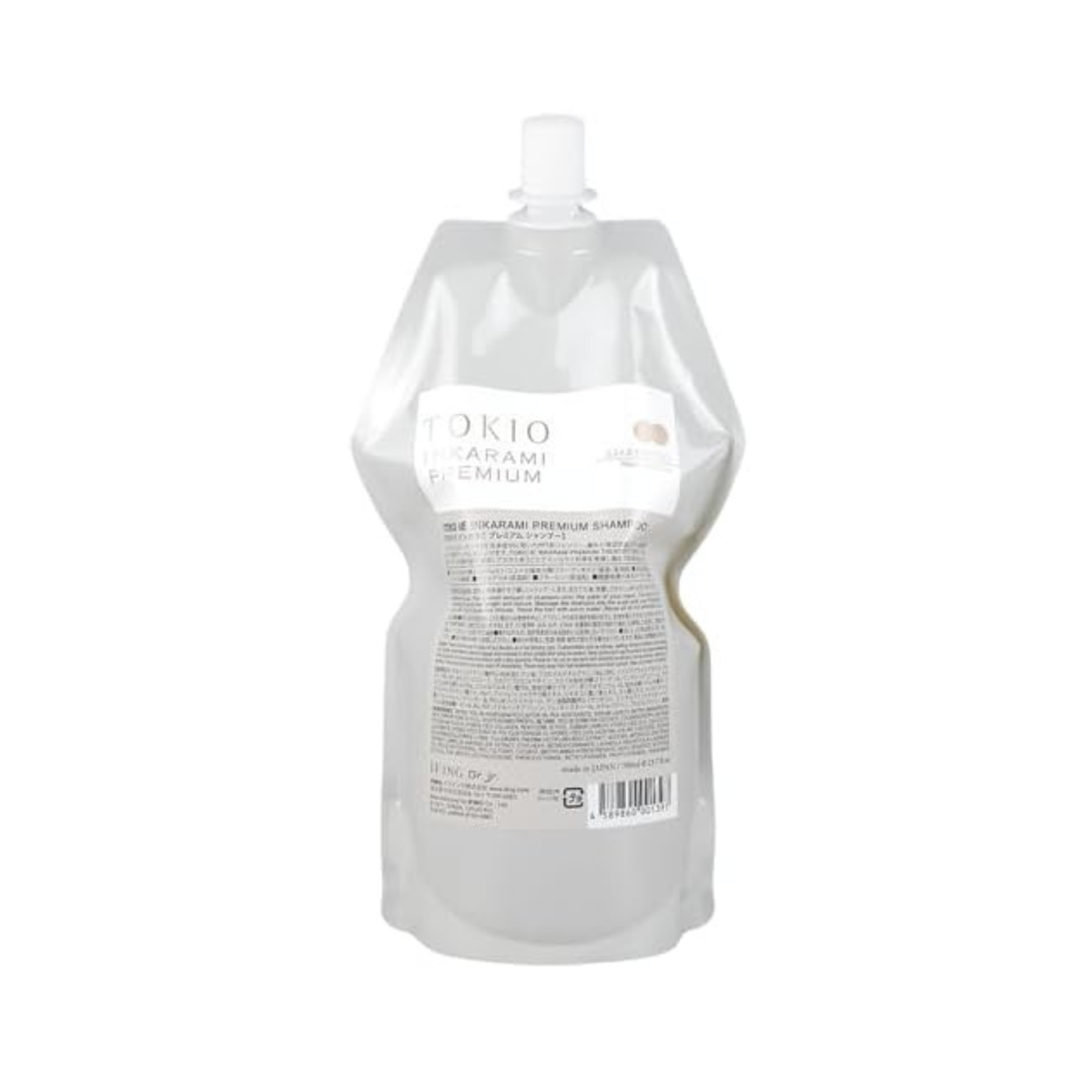 【預訂商品】TOKIO IE INKARAMI Premium 金喚羽滋潤洗頭水 700ml 補充裝｜TOKIO IE INKARAMI Premium Shampoo 700ml Refill