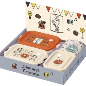 SNOOPY ともだち フードコンテナ & おしぼり セット SET920 スケーター 1500円ギフト 2