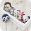 預訂- 日本制 - 棕色帽的白貓和匈牙的倉鼠 羊毛氈 DIY SET - Image 3