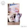 預訂- 日本進口 - MEOW!MEOW! 日本制貓咪杯和手枕連禮盒套裝 - Image 2
