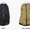 預訂- 日本進口 - POST GENERAL Backpack 背包 (BLACK/WOLF BROWN) - Image 3