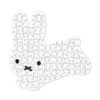 現貨 - 日本進口 - 【拼圖】【米菲】迪克布魯納奶臉純白拼圖兔 MIFFY - Image 3
